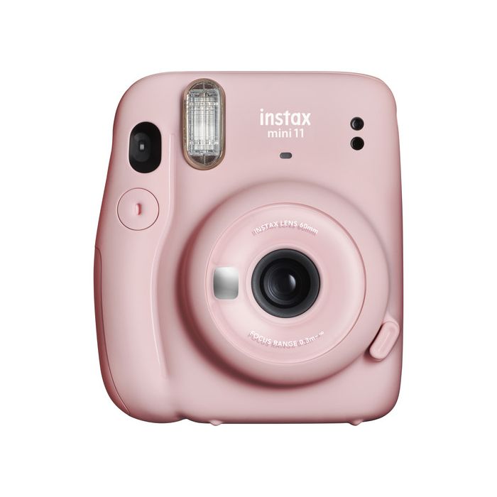 uitslag Hoeveelheid van kook een maaltijd FUJIFILM Instax Mini 11 Blush Pink Instant Camera