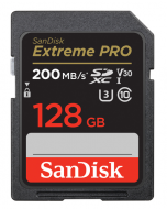 Sandisk SDXC 128GB Extreme PRO 200mb/s V30