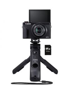 Canon Powershot G7X Mark III Vlogger Kit Zwart compactcamera
