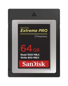 SanDisk 64GB CFexpress Extreme Pro 1500MB/s Type B geheugenkaart