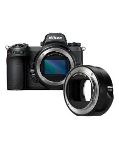 Nikon Z 6II + FTZ II mount adapter fullframe systeemcamera + € 400,00 kassakorting