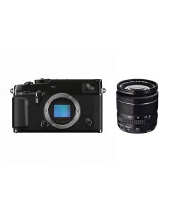 FUJIFILM X-Pro3 Titan + XF 18-55mm zwart systeemcamera