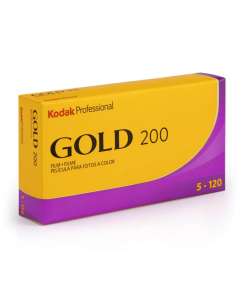 Kodak Professional ISO 200 Gold kleurenfilm, 120 spoel 5-pak