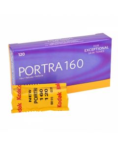 Kodak Professional Portra 160 ISO kleurenfilm, 120 spoel 5-pak