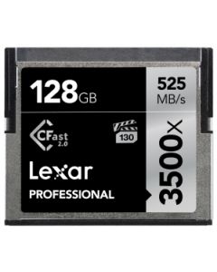 Lexar CFast 2.0 128 Gb Professional 3500x - geheugenkaart