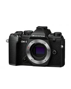 Olympus OM-5 Body Zwart + gratis lens, grip en accu