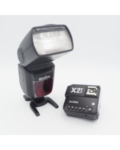 Godox V860 II + X2 Trigger voor Nikon - 9G22B4 - Occasion