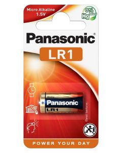Panasonic LR1 Alkaline Batterij - 1.5V