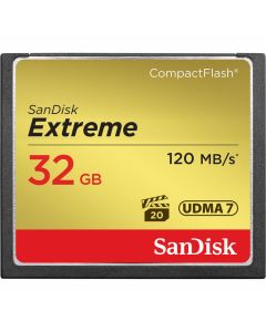 Sandisk Compact Flash 32GB Extreme 120mb