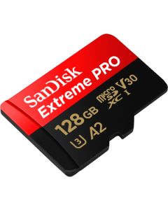 Sandisk microSDHC 128GB Extreme PRO 170mb/s V30 A2 geheugenkaart